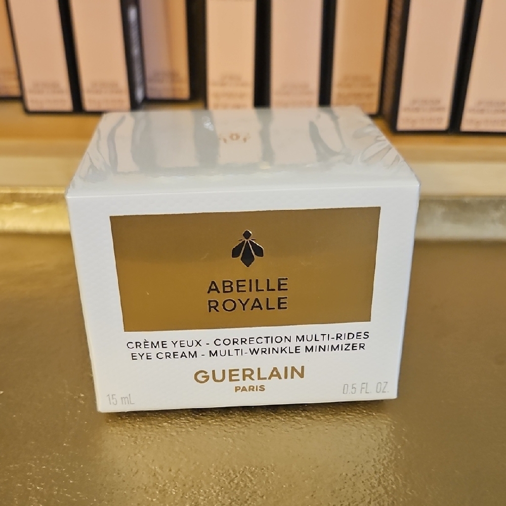 Guerlain Abeille Royale Eye Cream in White and Gold